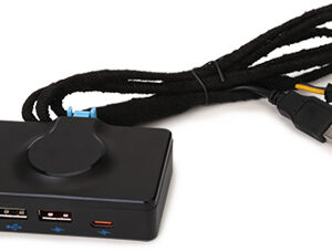 Erisin ES055H 3-in-1 Quick Charge Hub for Android Smartphone and iPhone For ES38XX/ES46XX/ES47XX Car Multimedia