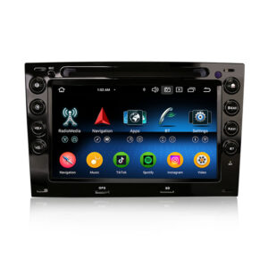 Erisin ES6713M 7 Inch 8-Core Android 14 Car Radio with GPS Navigation For Renault Megane Ⅱ Wireless CarPlay DAB+ OBD2 Wi