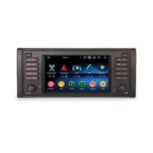 Erisin ES5739BN IPS Android 14.0 Car Stereo GPS SatNav Radio For BMW 5 Series E39 M5 DSP 4G LTE Wireless CarPlay Auto Bl