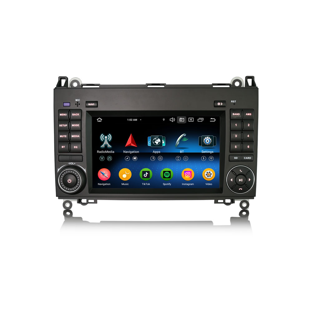 Android 14 Radio Del Coche Para Merced Benz W169 W245
