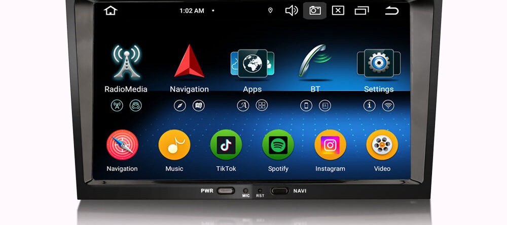 Erisin ES5708PN Android 14 Car Stereo GPS Navigation For Opel Vauxhall Vivaro Astra Corsa Zafira CarPlay Auto Radio DSP