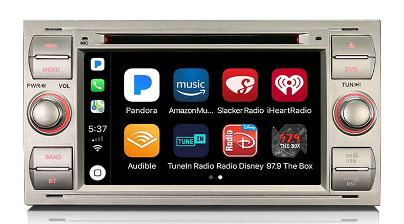 Erisin ES6766FSN Android 14 Car Stereo For FORD C-Max S-MaxTransit Connect DVD GPS Navi CarPlay Auto Radio DSP 4G IPS Bl
