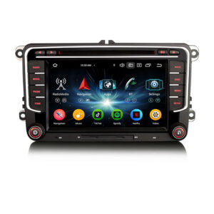 Erisin ES6734V Android 14 Car Stereo DVD For SKODA Yeti VW Amarok Caddy GPS Navi Wireless CarPlay Auto Radio DSP 4G LTE 