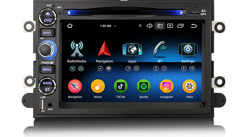 Erisin ES6752FN Android 14 Car Stereo GPS For Ford F150 F250 F350 Escape Explorer Expedition Taurus Fusion Focus Multime