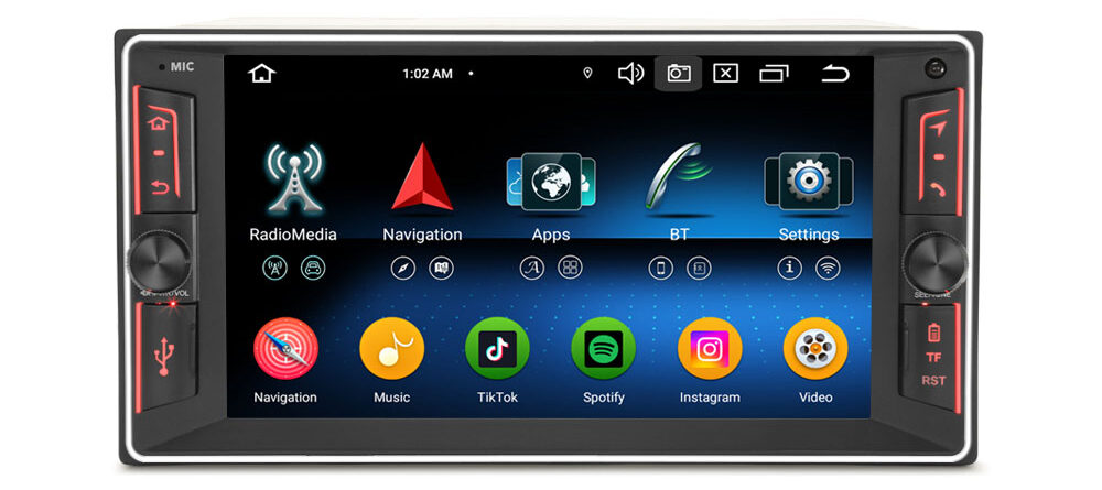 Erisin ES5712C Android 14 Car Multimedia Player For Toyota RAV4 Corolla Stereo GPS SatNav CarPlay Auto Radio DSP 4G WiFi