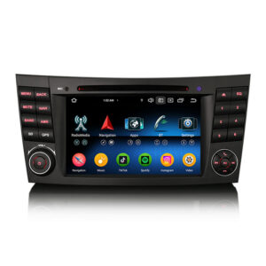 Erisin ES6781EN Octa-Core Android 14 Car DVD For Mercedes-Benz E-Class W211 CLS Class W219 GPS System CarPlay Auto 4G Wi