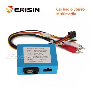Erisin PC001 Fiber-Optic (MOST) Decoder Box for Porsche Cayenne boxster 911 Benz ML/GL/R/CLS/SLK Class BMW E9X E7X F0X Audi 2G HOST 3G HOST