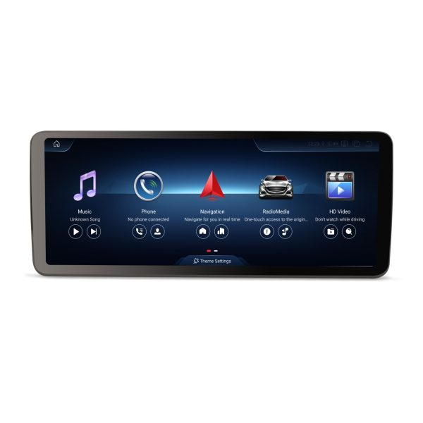 Erisin 8-core 4GB 64GB Android 14 2 DIN Car Radio GPS Navigation for Mercedes Benz E/CLS Class W211 W219 7 Inch Touch Screen CarPlay Android Car DAB Radio DSP Bluetooth 5.0