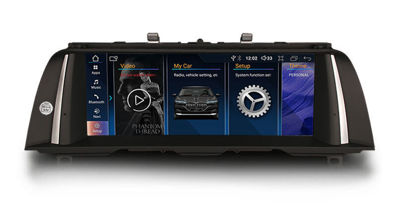 Erisin ES3310I IPS Android 14 Car Stereo GPS Satnav for BMW 5 Series F10/F11 CIC System BT5.0 CarPlay Android AUTO WiFi