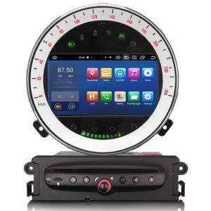 Erisin ES8618M 8-Core 128GB DSP Android 14 Autoradio BMW Mini Cooper CarPlay DAB+ GPS Navi BT5.0 DAB+ DVD Player