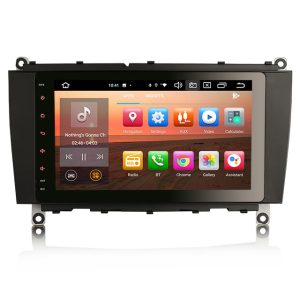 Erisin ES8684C DSP 128GB IPS 8-Core Android 14 Autoradio GPS Wifi Mercedes Benz CLK-Class W209 C209 A209 CarPlay Stereo