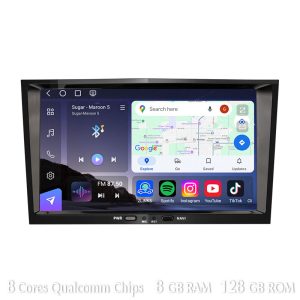 Erisin ES9008P Android 14 Car Stereo for OPEL VAUXHALL HOLDEN - 8GB RAM 128GB ROM Wireless CarPlay IPS Touchscreen GPS Navigation