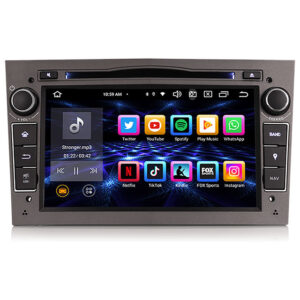 Erisin ES8660PG 7" IPS Android 14 Autoradio GPS Navi CarPlay WiFi DAB+ BT5.0 OBD DSP Android Auto For Opel Astra Combo Signum Corsa Vivaro