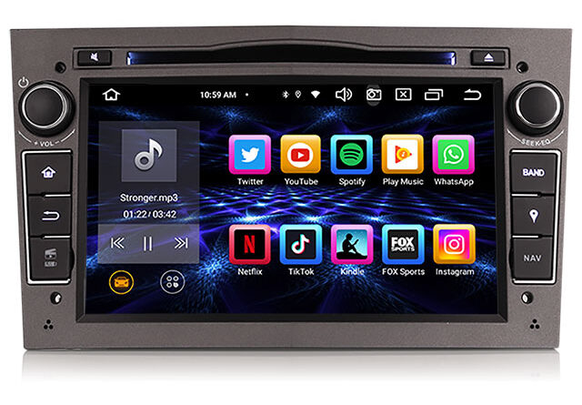 Erisin ES8660PG 7″ IPS Android 14 Autoradio GPS Navi CarPlay WiFi DAB+ BT5.0 OBD DSP Android Auto For Opel Astra Combo S