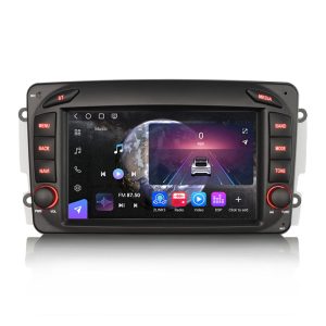 Erisin ES9063C 8GB+128GB Android 14 Car Stereo for for Mercedes Benz C/CLK/G/A Class W203 W209 W463 W168 Wireless CarPlay Android Auto DAB+ HiFi BT5.1
