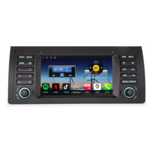 Erisin ES6653B Ultimate Android 14 Head Unit for BMW X5 E53 2000-2007 Snapdragon 4+64GB Wireless CarPlay Android Auto 4G LTE DSP Hi-Fi Split Screen