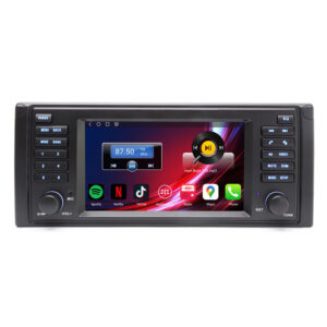 Erisin ES6639B Android 14 Car Stereo for BMW 5 Series E39 1996-2003, Wireless Apple CarPlay Android Auto, 4G LTE, DSP Hi-Fi Sound, Keep OEM Functions