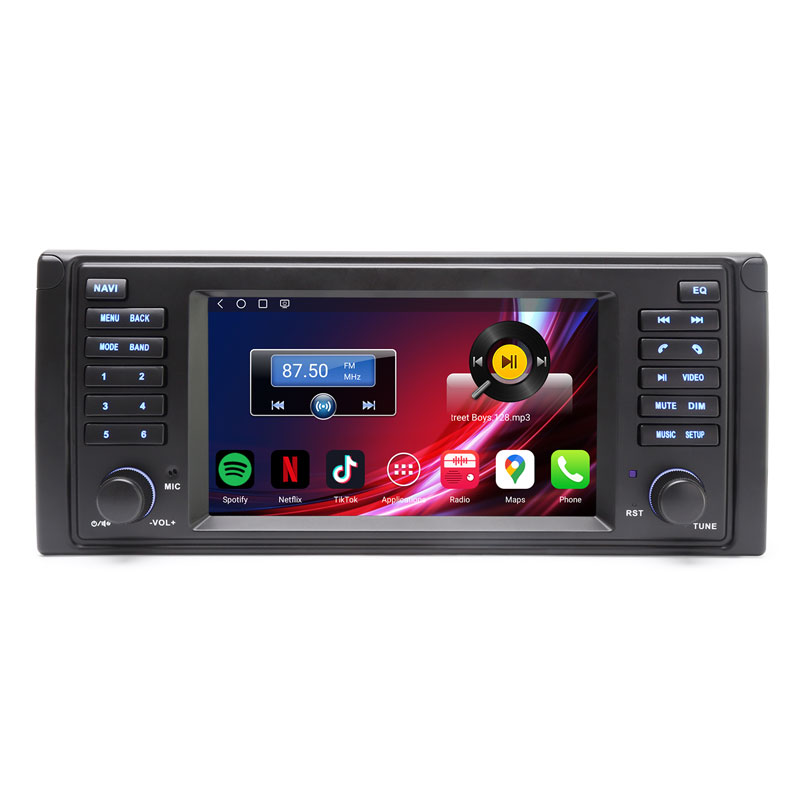 Erisin ES6639B Android 14 Car Stereo for BMW 5 Series E39 1996