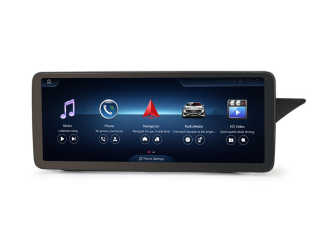 Erisin ES47E45R RHD 8+128GB Android 14 Car Multimedia for Mercedes-Benz E-Class FOUR doors W212 S212 NTG 4.5 Screen Upgrade GPS WiFi BT CarPlay AUTO