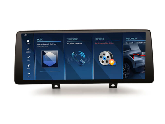 Erisin ES4720NL 12.3" Android 14.0 Car Stereo Multimedia For BMW 1er F20 F21 2er F22 F23 NBT Head Unit Carplay Auto SWC Wifi IPS DSP