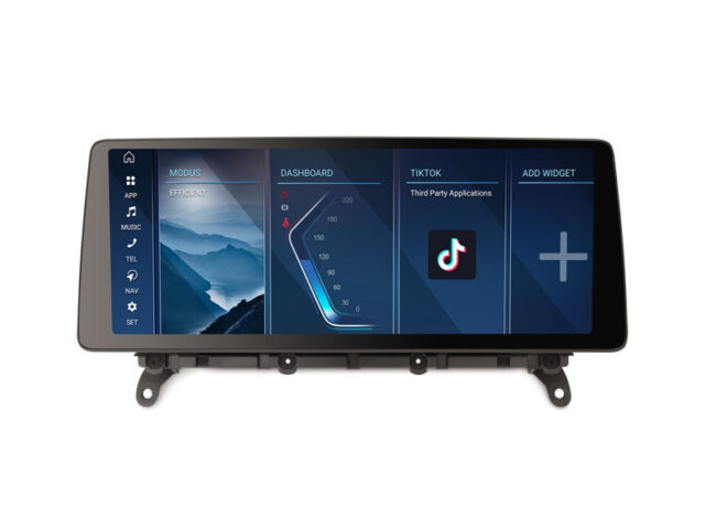 Erisin ES4725N 12.3" Android 14.0 Car Multimedia Player Screen Upgrade GPS For BMW X3 F25 / X4 F26 NBT System WiFi 4G BT CarPlay Auto Radio