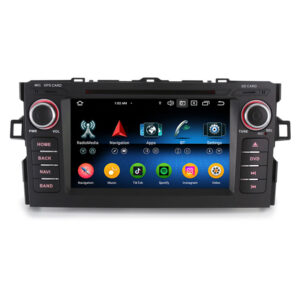 Erisin ES6517A 7" Android 14 IPS Autoradio GPS Navi For Toyota AURIS Wireless CarPlay Android Auto Stereo SWC OBD2 DAB+ DSP HiFi DVD Player