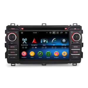Erisin ES6518A 7" Toyota AURIS Hybrid Touring Sports 2 E180 Android 14.0 Car Stereo DSP CarPlay & Auto GPS TPMS DAB+ 4G Multimedia DVD System