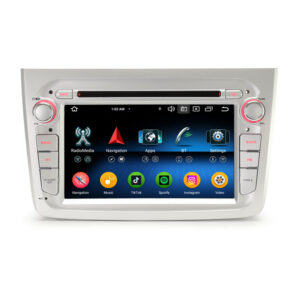 Erisin ES6530M Android 14 Car Stereo GPS DVD System For Alfa Romeo Mito Wireless CarPlay Auto Radio DSP 4G LTE Type-C Charging Port
