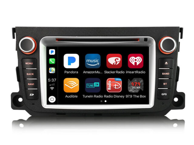 Erisin ES6533S 7" Android 14 Car Stereo for Mercedes-Benz Smart Fortwo Wireless CarPlay Android Auto DVD GPS Navi DAB+ DSP BT5.1 IPS