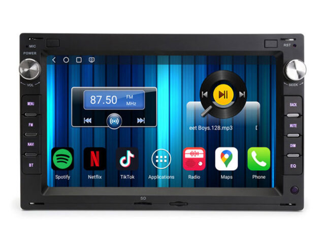 Erisin ES6609VB Android 14 Car Stereo Snapdragon 460 GPS for VW Golf Passat Jetta Skoda Seat Wireless CarPlay Android Auto Radio DSP DAB+ Canbus