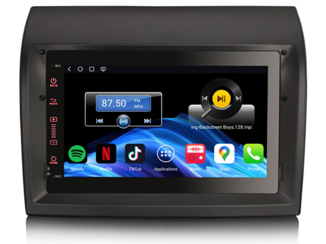 Erisin ES6674F Android 14 Qualcomm Car Stereo GPS for FIAT DUCATO CITROEN JUMPER PEUGEOT BOXER CarPlay AUTO Radio DSP WiFi DAB+ Canbus