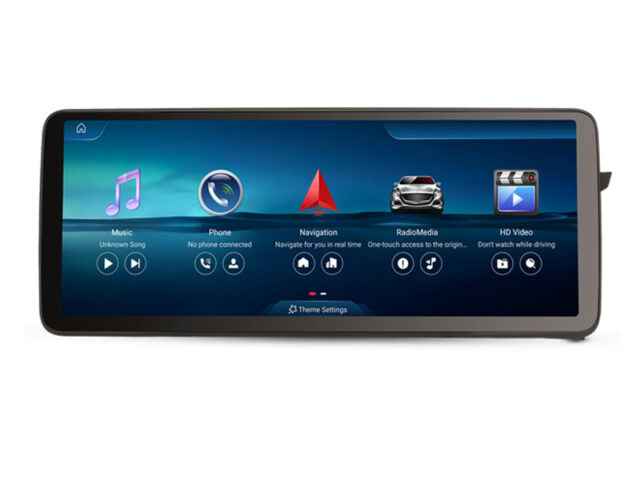 Erisin ES47C45R 12.3" Android 14.0 Car Multimedia Screen Upgrade GPS For Mercedes-Benz C-Class W204 S204 2011-2014 with NTG 4.5 System WiFi 4G BT CarP