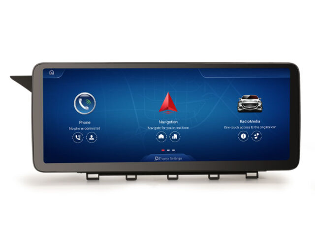 Erisin ES47GK45L 12.3" 8GB+128GB Android 14.0 Car Multimedia for Mercedes-Benz GLK-Class X204 NTG 4.5 Screen Upgrade GPS WiFi 4G BT5.1 CarPlay Auto