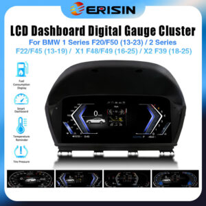 Erisin ES4820T 10” Car LCD Digital Instrument Cluster for BMW X1 F48/F49 X2 F39 1er F20/F50 2er F22/F45 Retains OEM Data