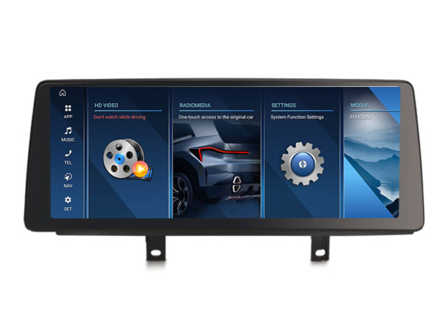 ES4730NR Android 14 Right-Hand-Drive Car Multimedia Player Screen Upgrade GPS For BMW 3/4er F30-36, M3-F80, M4-F82 NBT WiFi 4G BT CarPlay Android Auto