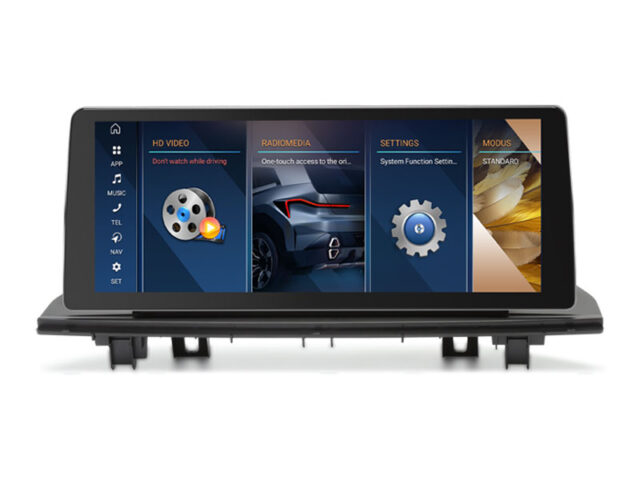 Erisin ES3948N Android 14.0 Auto Radio For BMW X1 F48 (2016-2017) Original NBT System Car Multimedia Video Player Screen Upgrade GPS CarPlay BT5.1