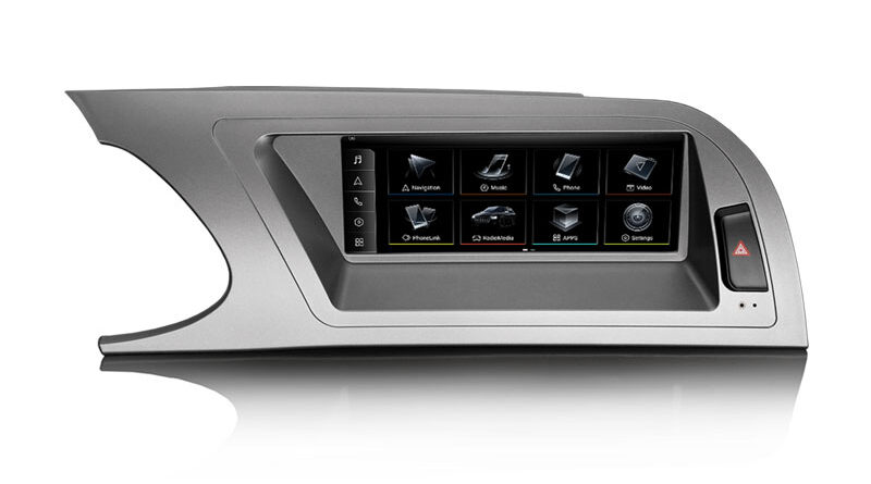 Erisin ES3904AL Left-Hand-Drive Android 14.0 Car Stereo Screen Upgrade For Audi A4 S4 RS4 Low Configuration 4G LTE Dual