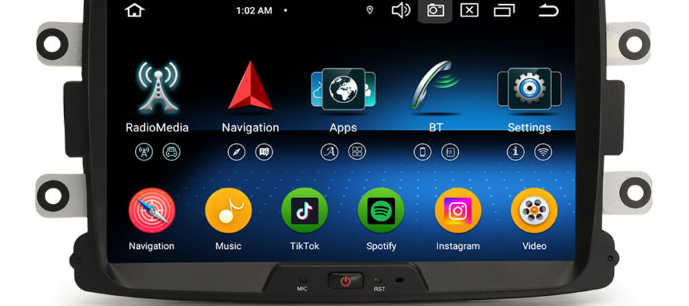 Erisin ES5529D Android 14 Car Stereo GPS For Renault Dacia Duster Logan Sandero Dokker Lodgy Radio System CarPlay Auto 4