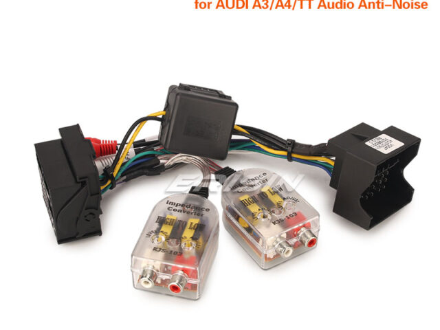 TT79-L Special Power Adapter Cable with Audio Amplifier Cable for Audi TT ES8579T/ES2779A/ES8179T/ES8739A/ES4879T/ES5179A/ES7979T