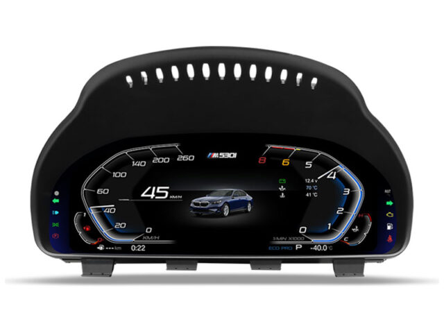 Erisin ES4815B 12.3" Car LCD Dashboard for BMW 3 Series F70 F10/F11/F1 6 Series F01/F02/F03 7 Series F06/F12/F13 HD Digital Gauge Cluster