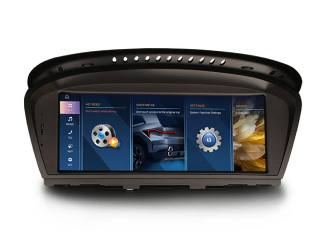 Erisin ES3960I IPS Android 15 Car Multimedia Player Screen Upgrade For BMW 3/5/6er E90 E91 E92 E93 E60 E61 E63 E64 CIC GPS Sat BT WiFi CarPlay AUTO