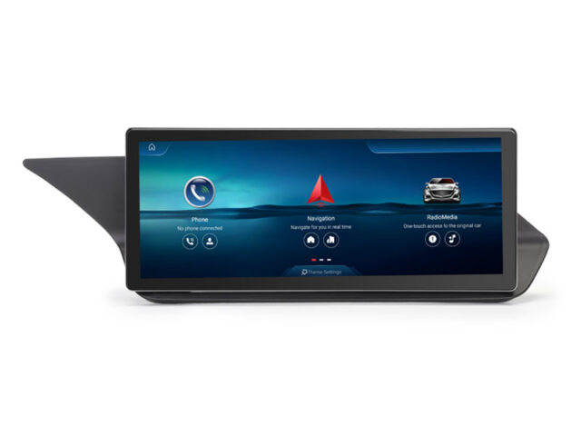 Erisin ES39E45L IPS Android 14 Car Multimedia Player Screen Upgrade For Mercedes-Benz E-Class W212 / S212 NTG 4.5 GPS Sat BT WiFi CarPlay AUTO