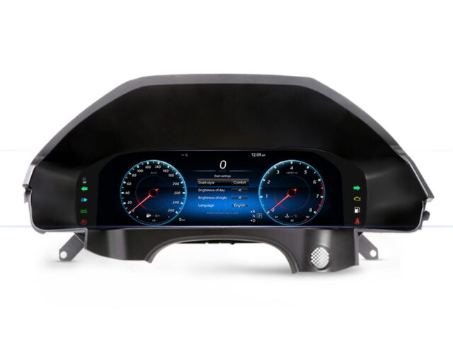 Erisin ES48E40T 12.3" Car LCD Dashboard for Mercedes-Benz E Klasse W212 2010-2013 mit NTG 4.0 System HD Digital Gauge Cluster