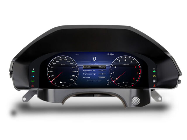 Erisin ES48E45T 12.3" Car LCD Dashboard for Mercedes-Benz E CLASS W212 2014-2015 with NTG 4.5 System HD Digital Gauge Cluster