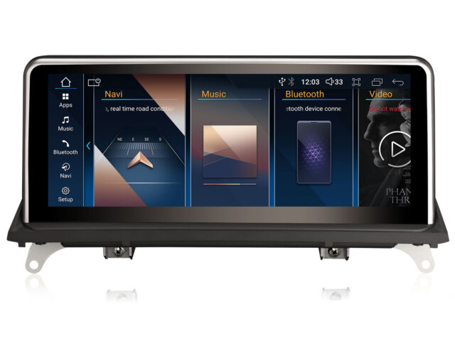 Erisin ES3370C 10.25" Android 14 Autoradio Bluetooth GPS Navi for BMW X5 E70 X6 E71 2008-2010 CCC System CarPlay Android Auto Wifi 4G Canbus iDrive