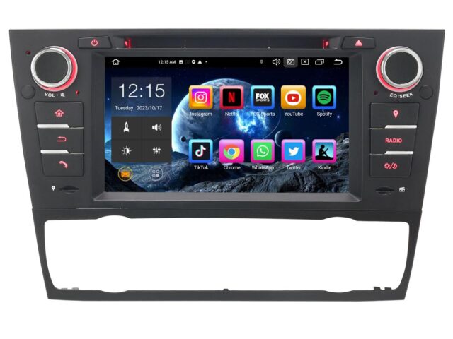 Erisin ES8567B 7 inch 8-Core Android 14 Car Stereo Sat Nav GPS CarPlay DAB+ Canbus Navigation CD Player RDS For BMW 3 Series E90 E91 E92 E93