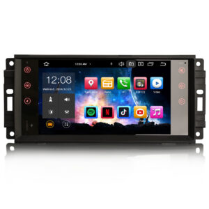 Erisin ES8576J 8-Kern Android 14 Car Stereo Sat Nav GPS CarPlay DAB+ BT5.0 DSP For Jeep Compass Wrangler Dodge Challenger Chrysler