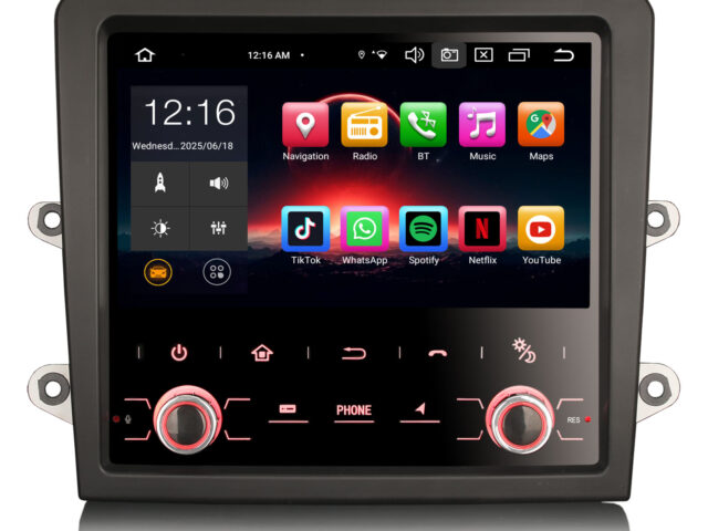 Erisin ES8559C 8-Core 4GB+64GB Android 14.0 Car Stereo Sat Nav GPS CarPlay Android Auto WiFi DAB+ Bluetooth OBD2 USB RDS DTV For Porsche Cayman/Boxste