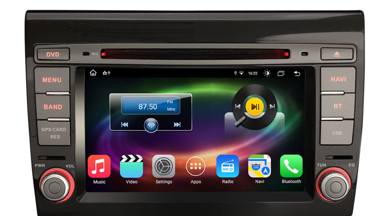 Erisin ES8671F Octa-Core Android 12.0 Car DVD Player GPS For FIAT BRAVO Wireless CarPlay & Auto 4G WiFi DSP Stereo DTV T