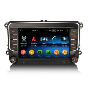 Erisin ES5534V IPS Android 16 Car Stereo GPS SatNav Radio For VW Amarok Crafter Caddy Polo 6R Transporter T6 Skoda Yeti DSP CarPlay Auto BT5.0